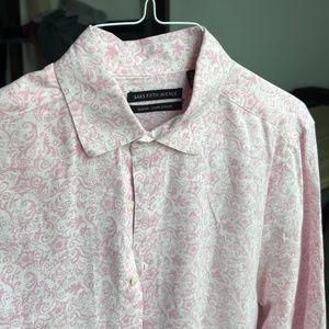 Sax Fifth Avenue Linen mens shirt, slim fit M